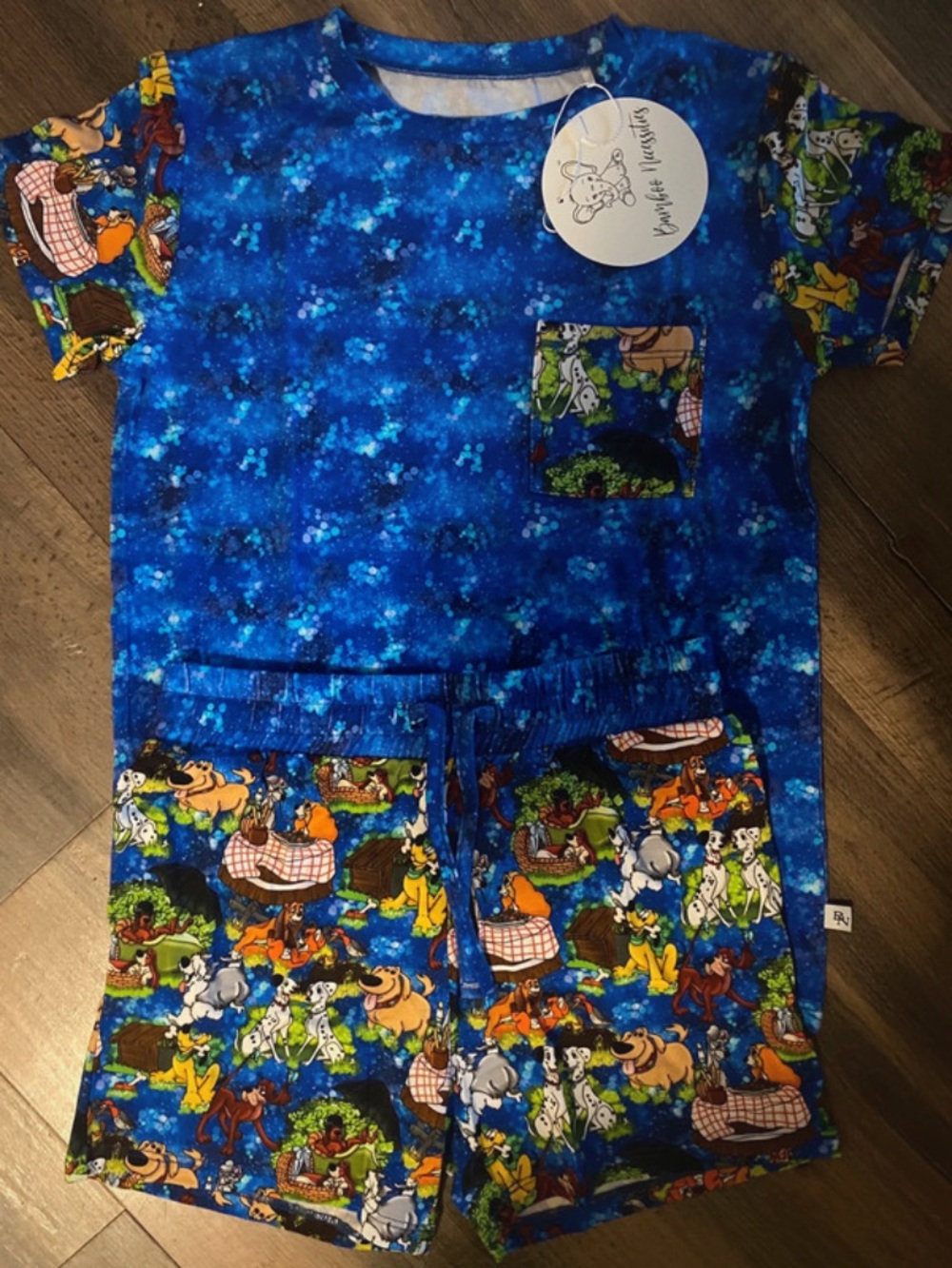 Bamboo Necessities 7/8 daywear short set NWT